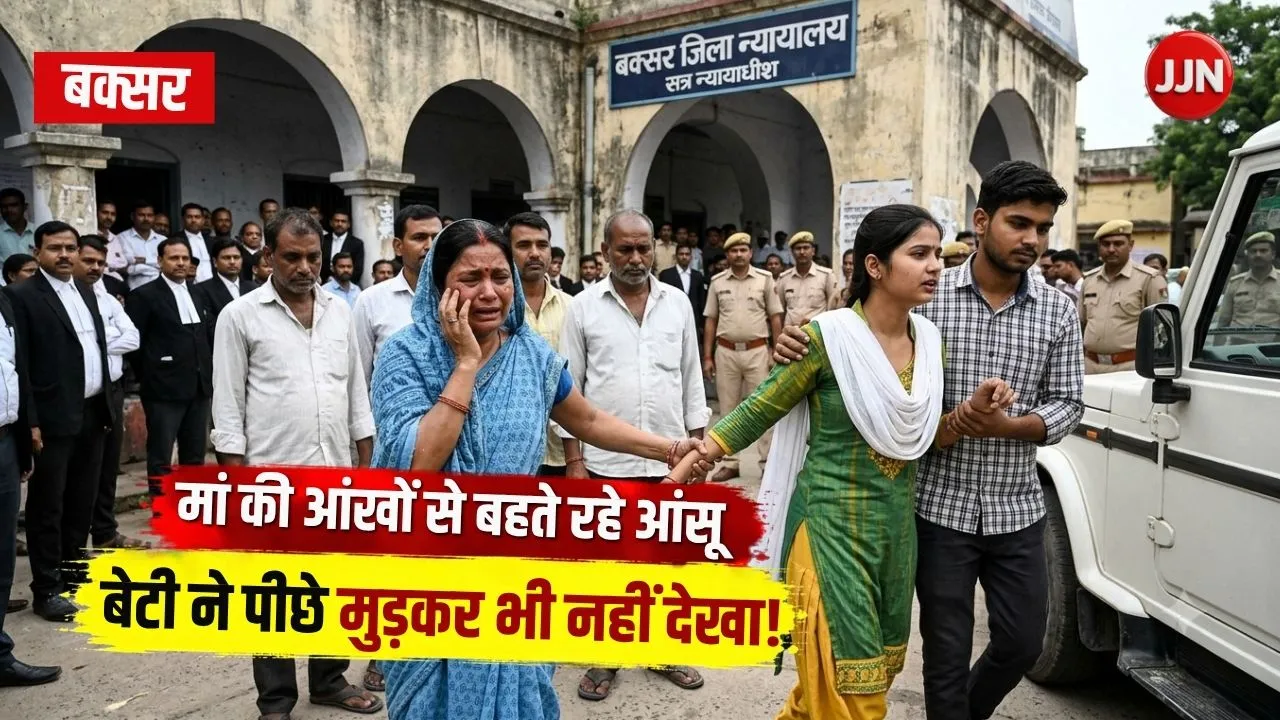 बक्सर में हाईवोल्टेज ड्रामा! कोचिंग के लिए घर से निकली युवती ने की शादी, बिलखती मां को छोड़ पति संग रहने का लिया फैसला