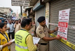 Buxar Illegal Slaughterhouse Raid: दशहरे से पहले बक्सर में बड़ा एक्शन, खलासी मोहल्ले में छापेमारी
