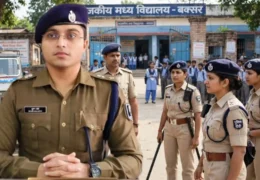 Buxar Police School Security after SP Shubham Arya's instructions