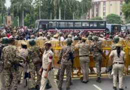 CJP Protest in Delhi: दिल्ली में 1500 से ज्यादा हिरासत में, पुलिस का एक्शन