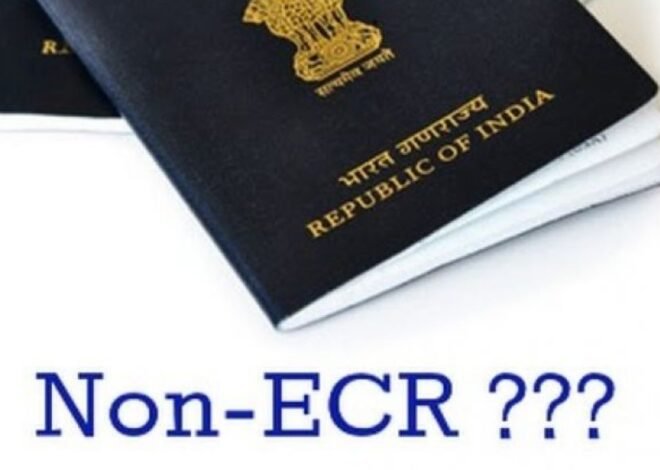 ECR and Non ECR Passport