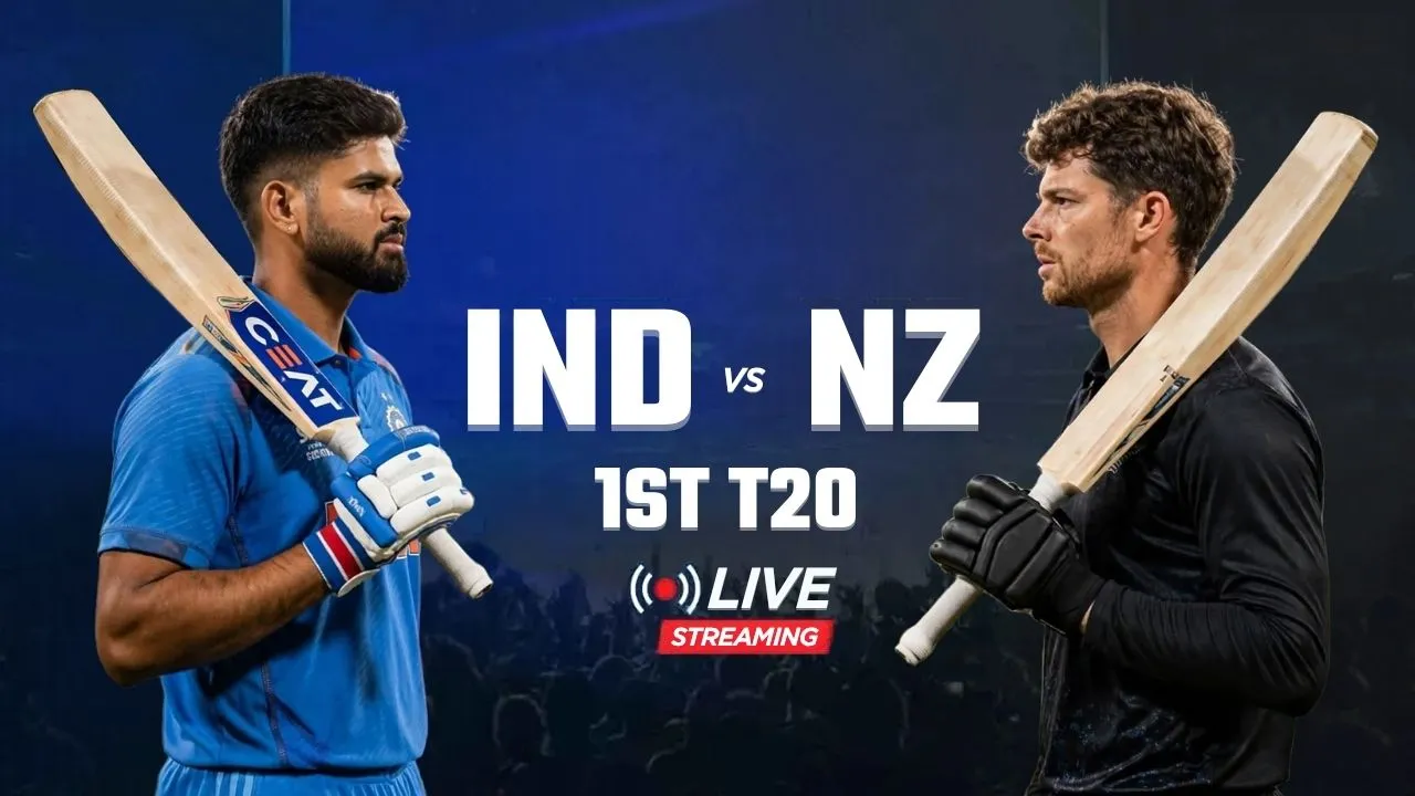 भारत-न्यूजीलैंड का पहला T20 मैच कब और कहां देखें? जानें लाइव स्ट्रीमिंग और पूरा शेड्यूल