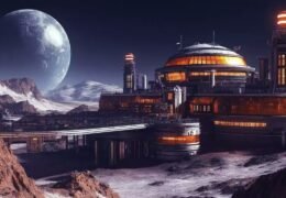 Moon Nuclear Reactor Russia China USA
