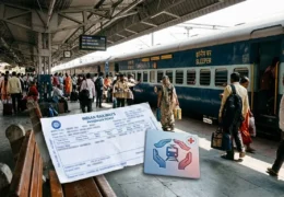 Railway Counter Ticket Insurance 10 Lakh Cover