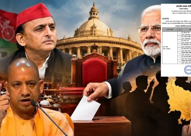 बीजेपी ने यूपी की 10 राज्यसभा सीटों पर खोले पत्ते, 8 नामों का ऐलान, जानिए कब होगा मतदान