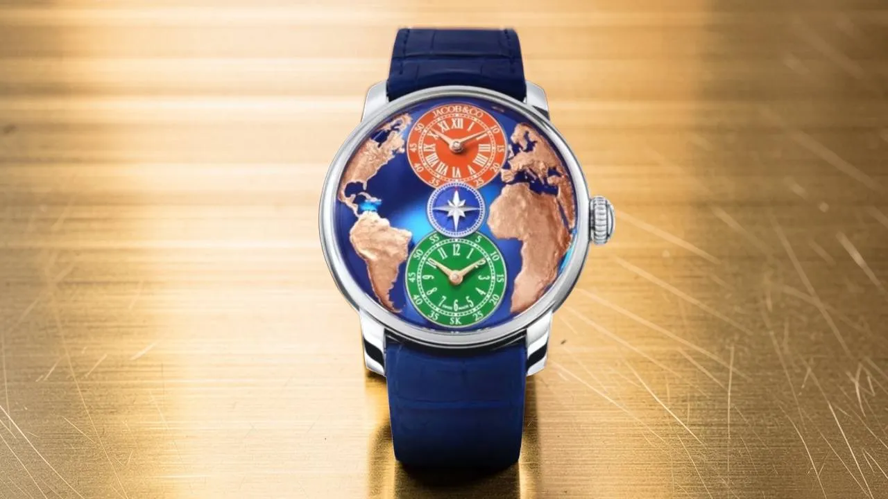 Jacob & Co. की ‘The World Is Yours Dual Time Zone Salman Khan Edition’ घड़ी