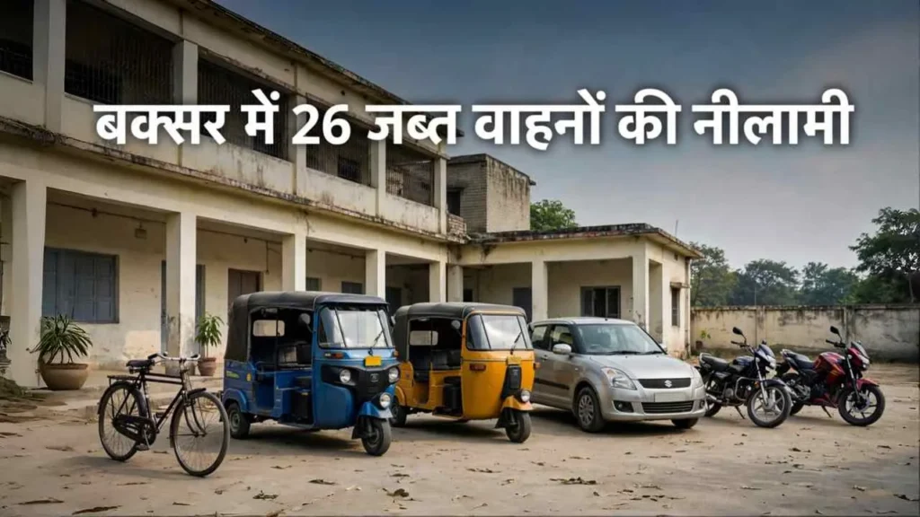 Buxar Vehicle Auction 2026